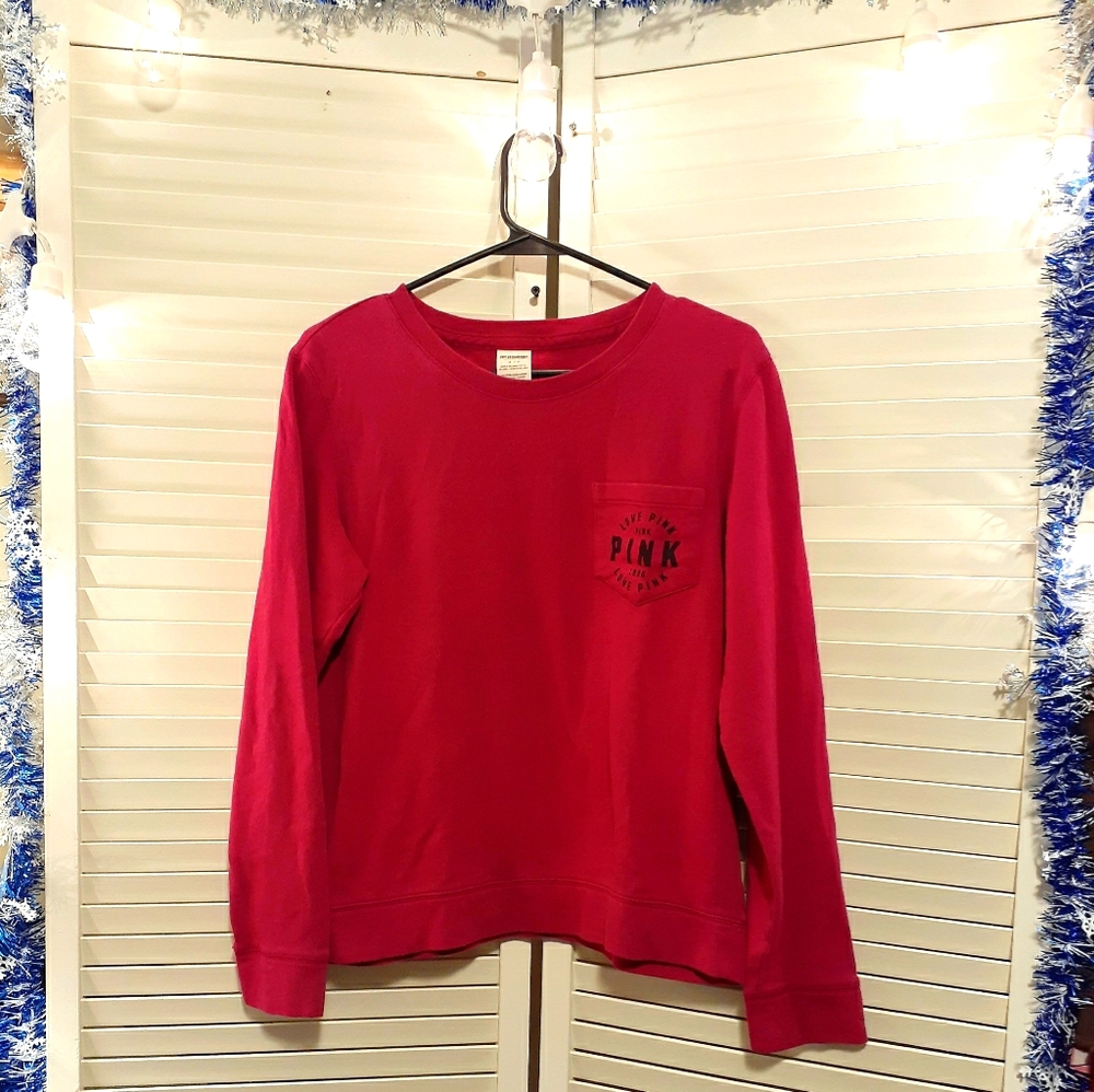 Pink sweatshirt